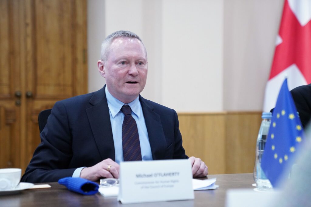 oflaerti 2 новости Грузия-совет европы, Комиссар Совета Европы по правам человека, Майкл О'Флаэрти