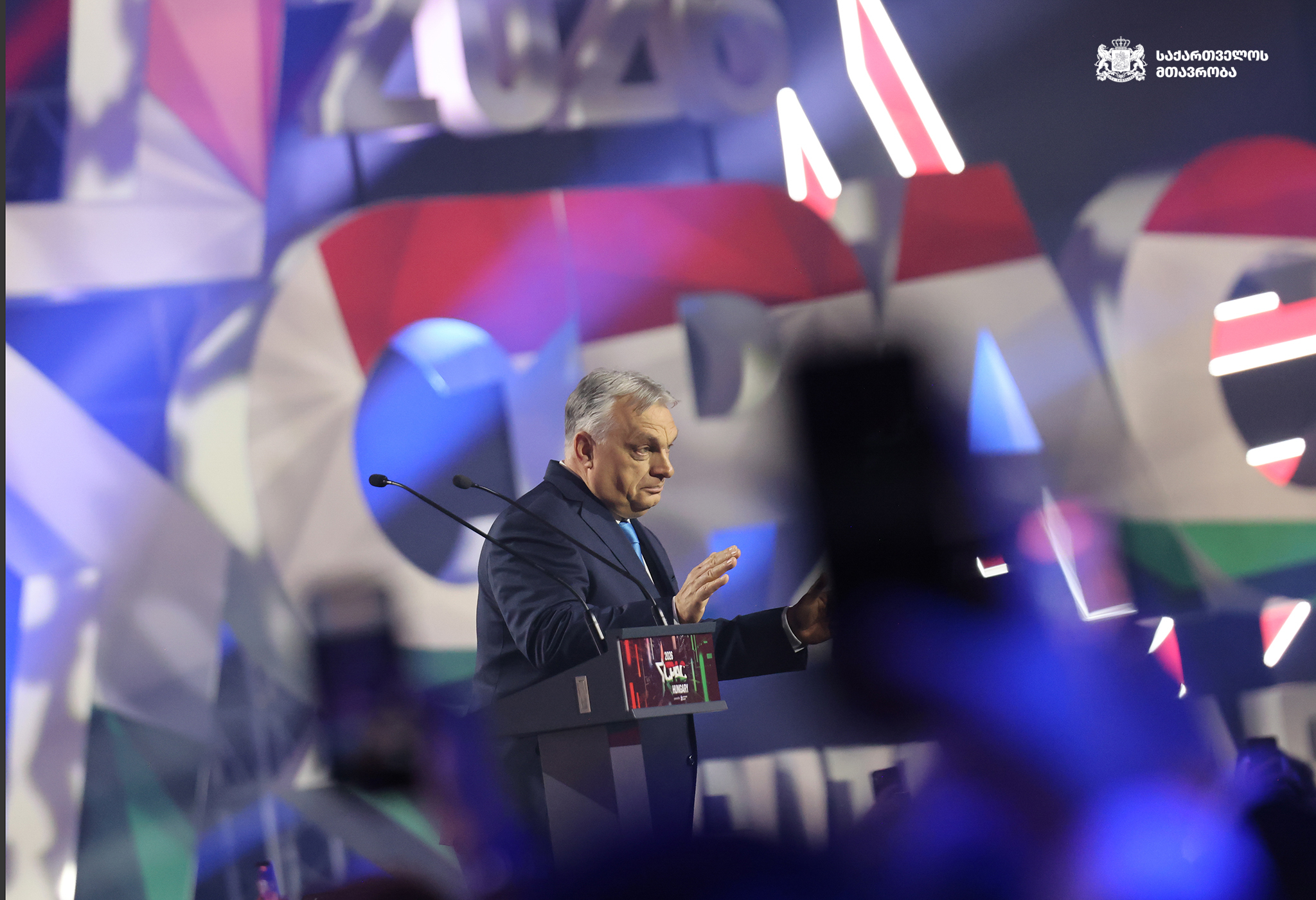 orban новости CPAC, Виктор Орбан, Грузия-Венгрия, Ираклий Кобахидзе, Конференция консервативных политических действий, Петер Мадьяр