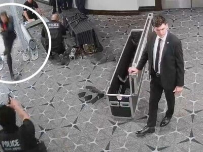 Кадры нападения, опубликованные властями