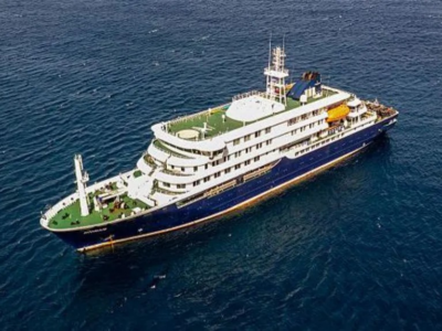 MV Hondius, вид сверху