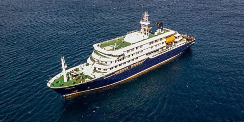 На круизном лайнере MV Hondius предполагают вспышку хантавируса. Умерли три человека 1 MV Hondius, вид сверху