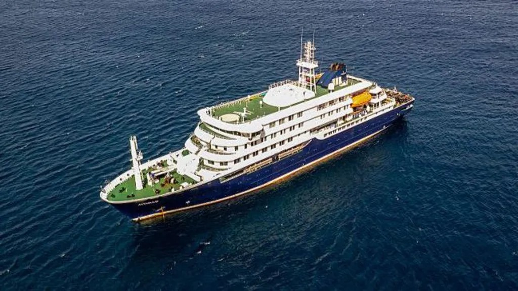 MV Hondius, вид сверху