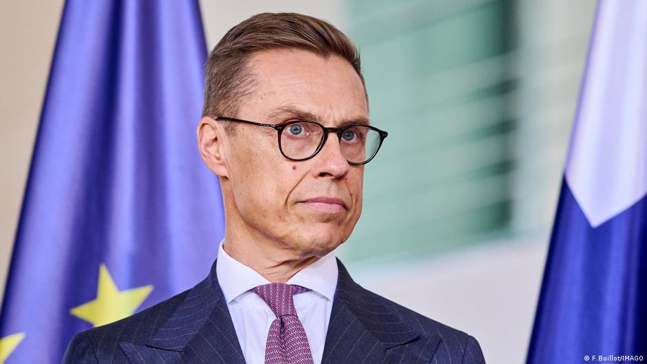 Президент Финляндии призвал Европу начать прямой диалог с Россией 1 70572034 403.jpg Deutsche Welle Александер Стубб, президент Финляндии