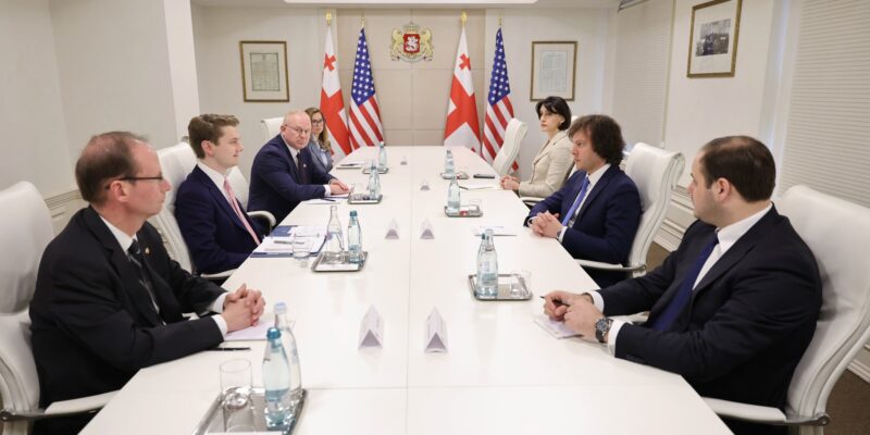 Georgian Prime Minister discusses "reset" of relations with US State Department representatives 1 707522332 1397013352459674 8428591118807264513 n News