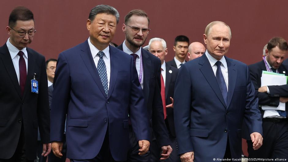 73856144 403.jpg Deutsche Welle Владимир Путин, китай, Россия, Си Цзиньпин