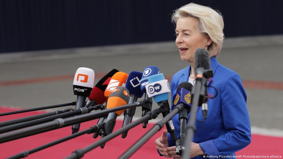 Глава Еврокомиссии осудила угрозы РФ в адрес стран Балтии 1 77030654 403.jpg Deutsche Welle Василий Небензя, Еврокомиссия, Россия, Урсула фон дер Ляйен