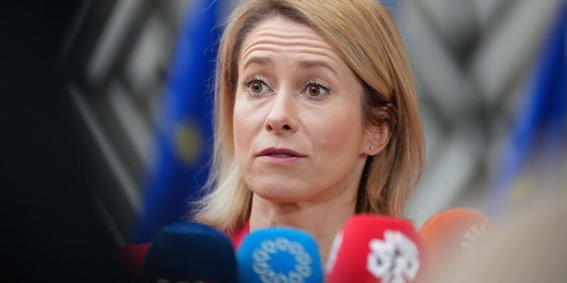 Каллас отвергла кандидатуру Шрёдера на роль переговорщика с Россией от ЕС 1 77114810 403.jpg Deutsche Welle Каллас-Шрёдер, Кая Каллас