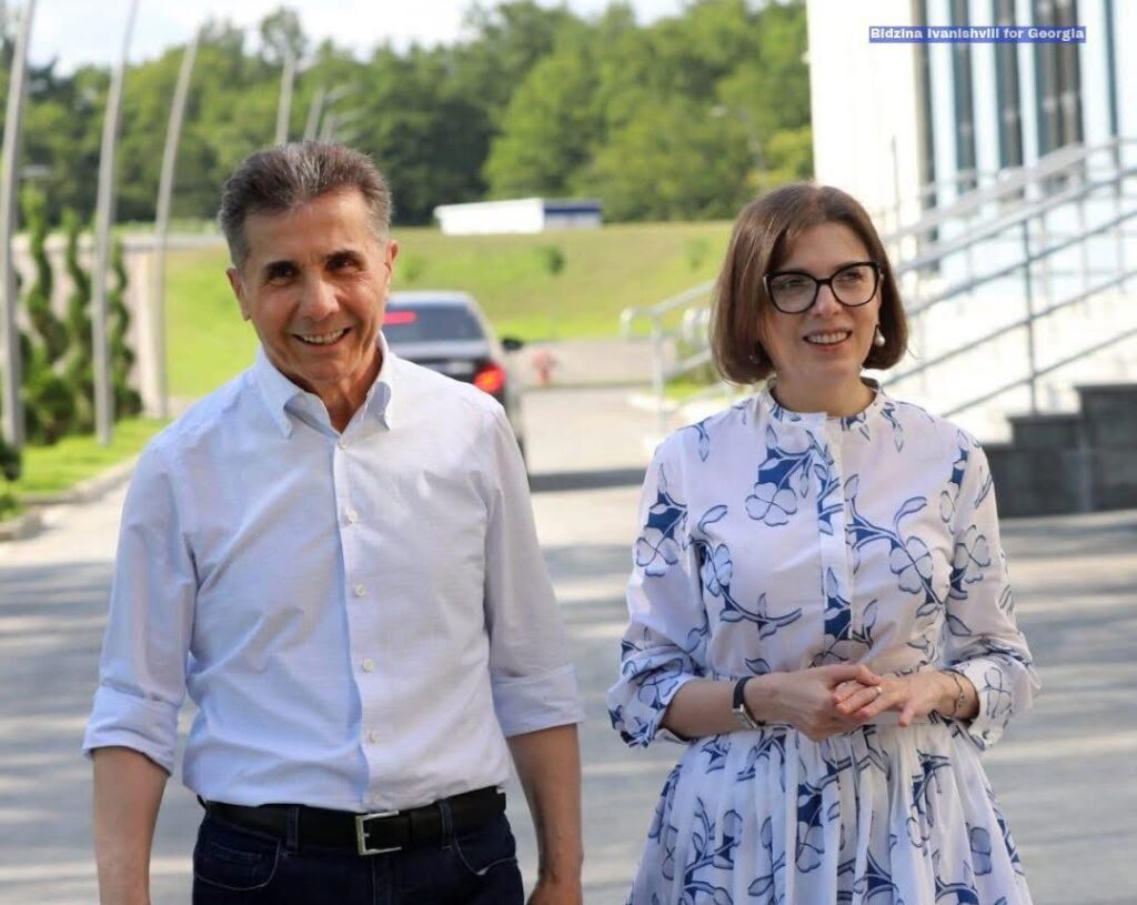 ivanishvili xvedelidze e1778504854138 новости Бидзина и Екатерина Иванишвили, Бидзина Иванишвили, Грузинская мечта, Екатерина Хведелидзе, Католикос-Патриарх всея Грузии Шио III, новый Патриарх, чета Иванишвили