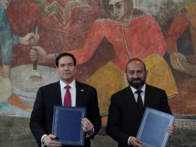 Armenia and the US Sign Strategic Partnership Charter 3 mirzoyan rubio News