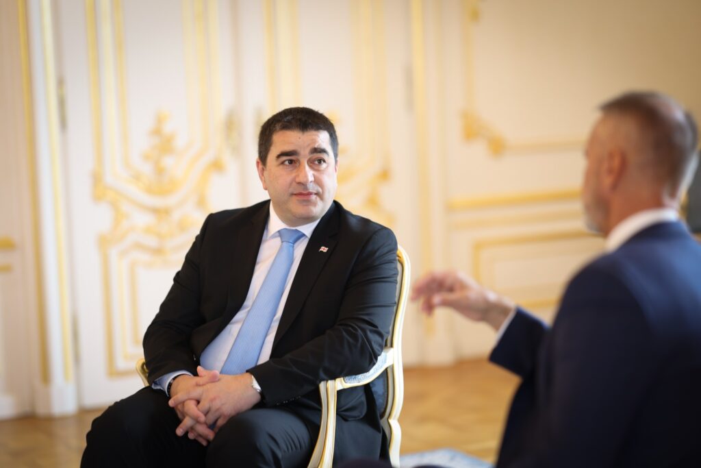 papuashvili новости власти Грузии, глава Национального совета Словакии, Грузия-ЕС, грузия-словакия, Рихард Раш, Рихард Раши, Шалва Папуашвили