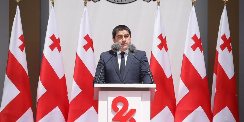 papuashvili 3 новости День независимости Грузии, Спикер парламента, Шалва Папуашвили