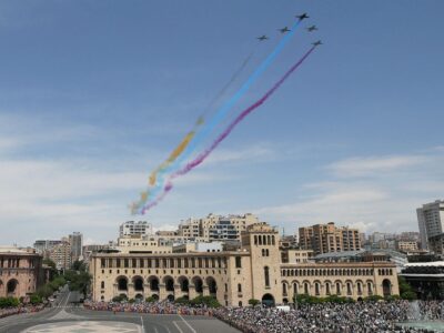 В Армении проходят парламентские выборы. Главным вопросом на них стали отношения с Россией 6 Празднование Дня Армении в конце мая