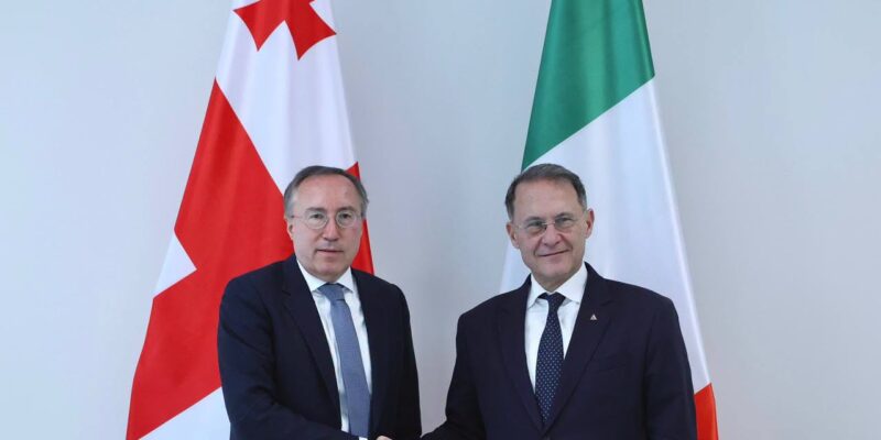 Foreign Ministries of Georgia and Italy Discuss "Middle Corridor" Project 1 728527888 2187136732109829 5315589716911703040 n News