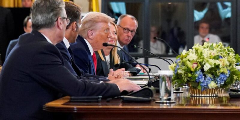 73686057 403.jpg Deutsche Welle Трамп, Фридрих Мерц