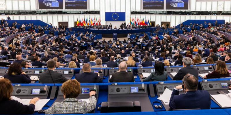 Европарламент одобрил отмену ввозных пошлин для промышленных товаров США 1 75593997 403.jpg Deutsche Welle Европарламент