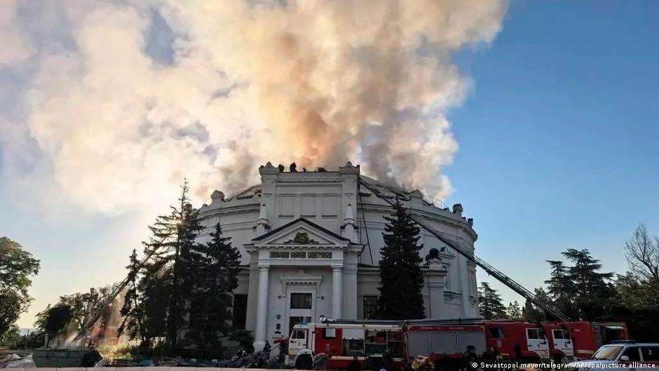 "Власти" Севастополя: Музей-панорама атакован дронами 1 77484546 403.jpg Deutsche Welle атака Севастополя, дроны, Севастополь