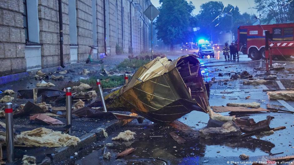 Зеленский: РФ целенаправленно атаковала район Киево-Печерской лавры 1 77557924 403.jpg Deutsche Welle Зеленский, Киево-Печерская лавра