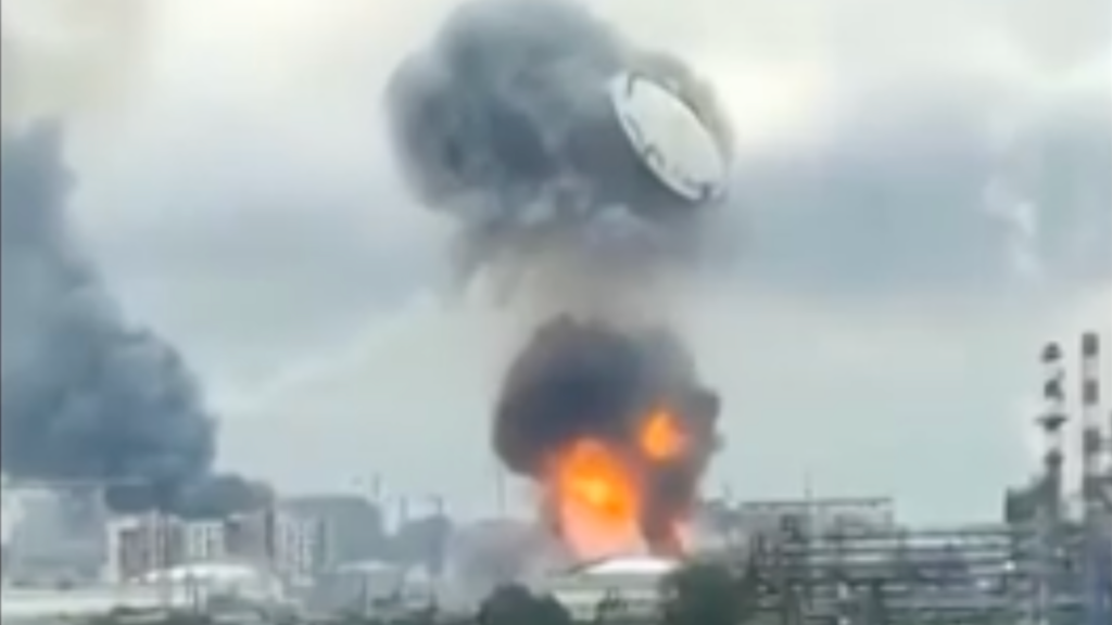 Атака дронов на Москву