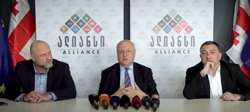«Альянс оппозиции» требует восстановления курса на Запад 1 alians oppozicii новости альянс оппозиции Грузии, Грузия-США