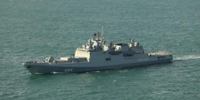 СМИ: российские военные моряки сделали предупредительный выстрел в сторону яхты в Ла-Манше 7 Фрегат «Адмирал Григорович»