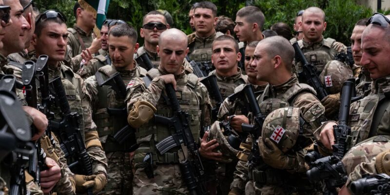 georgian soldiers on georgia s indpendence day 2026 20260626 111202 News