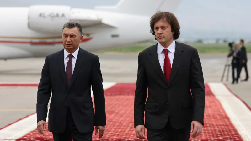 Начался визит Ираклия Кобахидзе в Таджикистан 1 kobaxidze 1 новости Грузия-Таджикистан, Душанбе, Ираклий Кобахидзе