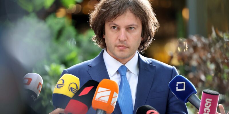 Georgian PM: Biden Administration Obstructed Opposition from Taking Up Mandates 1 kobaxidze jurnalisti mikrofoni News