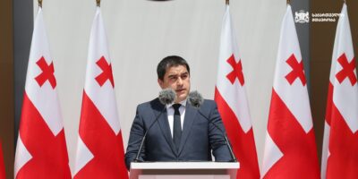 Спикер: "Суверенитет на клубнику не меняют" 2 papuashvili sh e1780905487248 политика Грузия-ЕС, Спикер парламента, суверенитет Грузии, Шалва Папуашвили