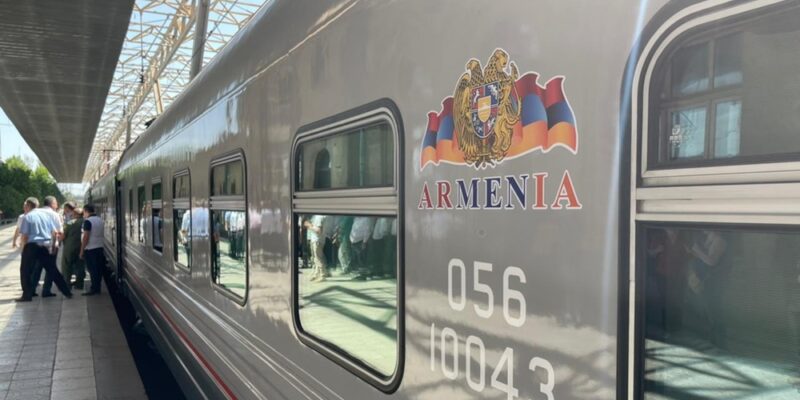 Armenia Launches Direct Rail Service — Yerevan-Tbilisi-Batumi 1 poezd armenia News
