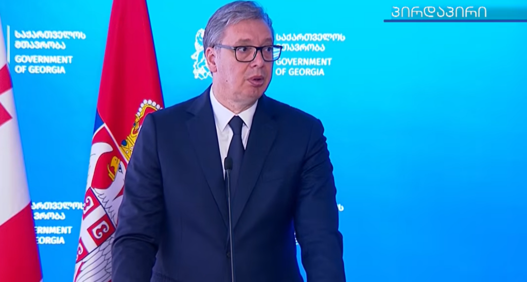 Президент Сербии: Грузия демонстрирует "удивительные" результаты с 2012 года 1 screenshot 2026 06 16 123327 новости Александр Вучич, грузия-сербия, посольство Грузии в Сербии, посольство Сербии, соглашение о свободной торговле