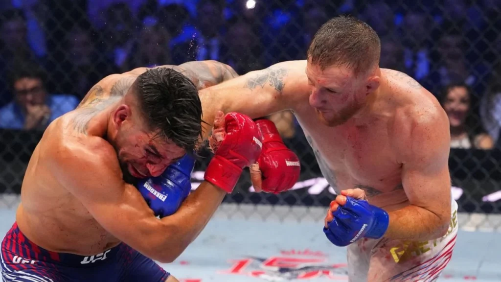 Грузинский боец Илиа Топурия лишился чемпионского пояса UFC 1 video boya iliya topuriya standard новости UFC, Джастин Гейджи, Илиа Топуриа, илия топурия, чемпион UFC