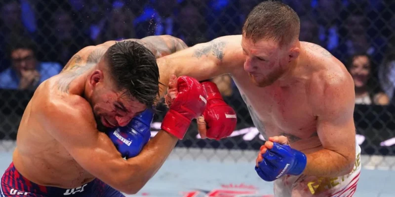 Грузинский боец Илиа Топурия лишился чемпионского пояса UFC 1 video boya iliya topuriya standard новости UFC, Джастин Гейджи, Илиа Топуриа, илия топурия, чемпион UFC