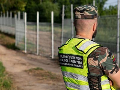 Патруль на литовско-белорусской границе