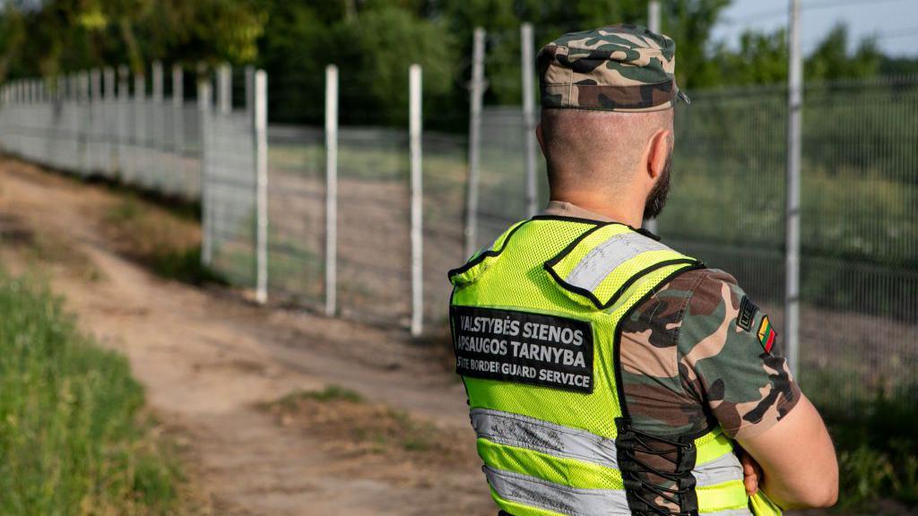 Патруль на литовско-белорусской границе