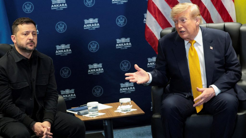 Владимир Зеленский и Дональд Трамп