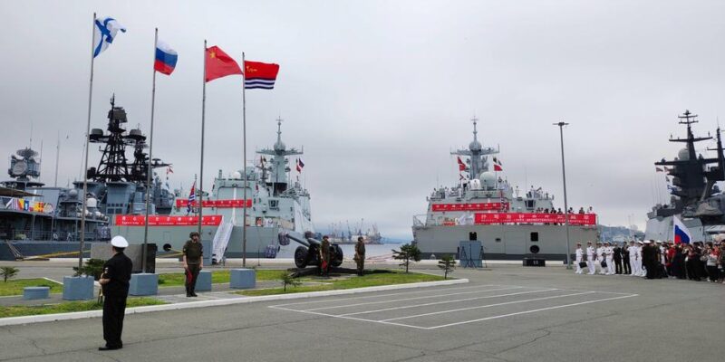 Китай и Россия проведут совместные военно-морские учения в Желтом море 1 73512650 403.jpg Deutsche Welle Желтое море