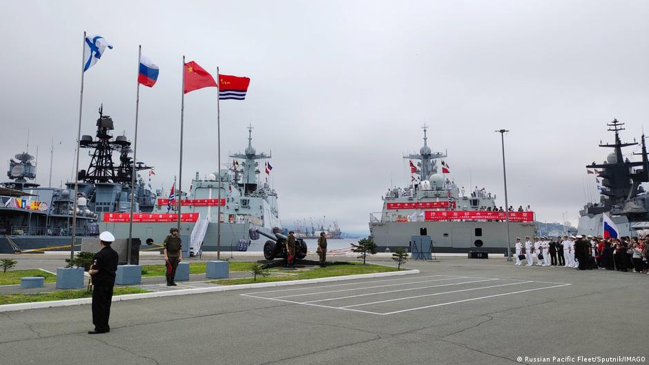 Китай и Россия проведут совместные военно-морские учения в Желтом море 1 73512650 403.jpg Deutsche Welle Желтое море