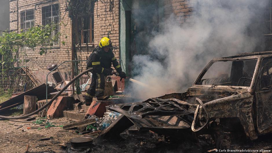 Атаки России на регионы Украины: погибли пять человек, 35 пострадали 1 77535457 403.jpg Deutsche Welle Атаки РФ