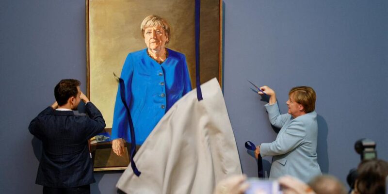 Ангела Меркель сама оплатила свой исторический портрет 1 77776700 403.jpg Deutsche Welle Ангела Меркель