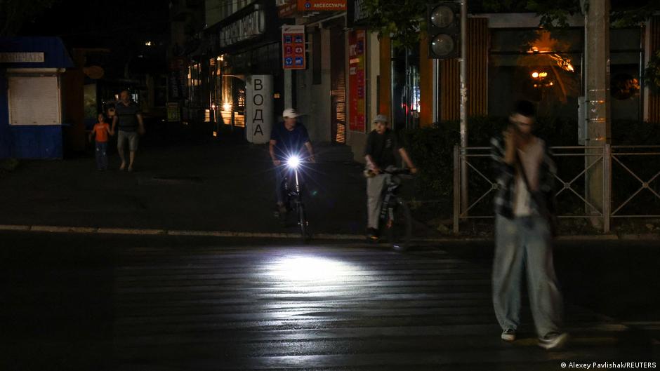 Полностью обесточены несколько районов в аннексированном Крыму 1 77846403 403.jpg Deutsche Welle Крым