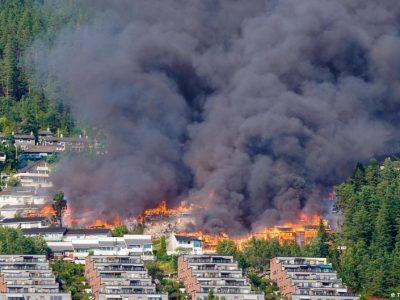 Крупный пожар в Норвегии: сгорели более 100 жилых домов 2 78018287 403.jpg Deutsche Welle пожар