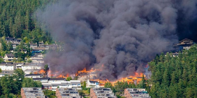 Крупный пожар в Норвегии: сгорели более 100 жилых домов 1 78018287 403.jpg Deutsche Welle пожар