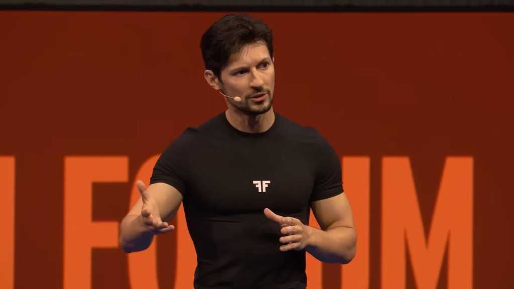 Pavel Durov at the Oslo Freedom Forum (OFF)