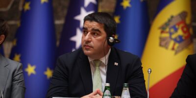 Спикер: ряд стран ЕС пересматривает обещания о расширении союза 18 papuashvili sh Выборы 2024 Белград, Грузия-ЕС, евроинтеграция Грузии, конференция председателей парламентов стран-кандидатов в ЕС, Сербия, Спикер парламента, Шалва Папуашвили