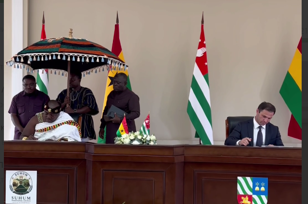 In Abkhazia, sister-city status "formalized" between Sukhumi and Ghanaian suburb of Suhum 2 screenshot 2026 07 08 020320 News
