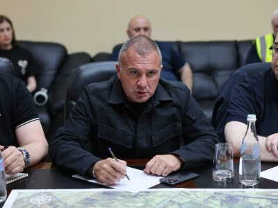 В зоне стихии в Телави работают около 100 единиц спецтехники 2 soxadze новости Реваз Сохадзе, стихия в Телави