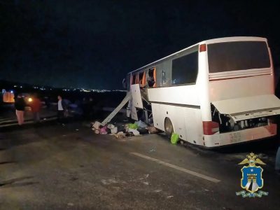 ДТП в Ставрополье: 6 человек погибли при столкновении автобуса Тбилиси-Москва 2 6352609 новости