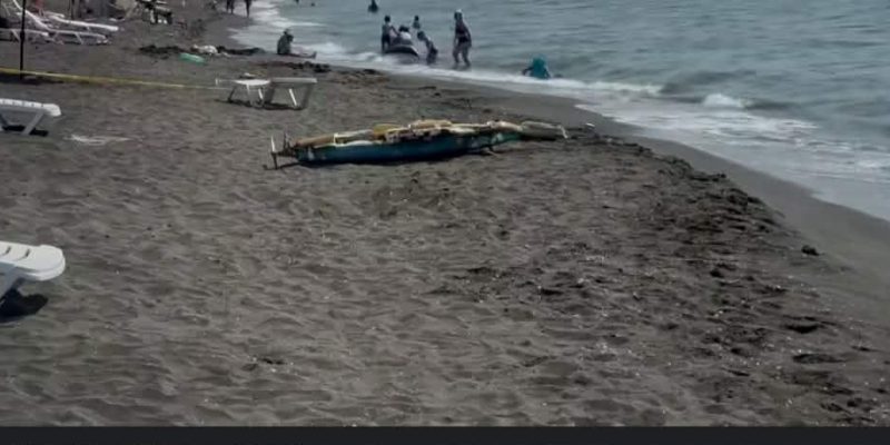Debris from Unmanned Aerial Vehicle Washes Ashore on Georgian Coast 1 churvi News