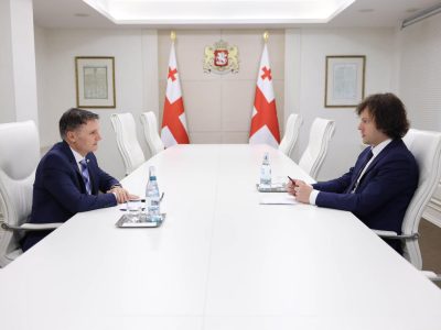 Премьер-министр Грузии встретился с постоянным координатором ООН в стране 2 didie tgebiuki poto новости