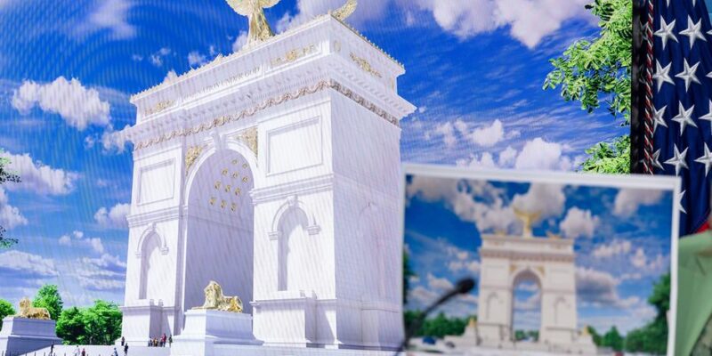 Трамп хочет использовать триумфальную арку в Вашингтоне для военных целей 1 77217019 403.jpg Deutsche Welle